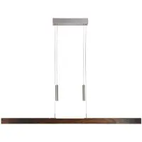 HerzBlut Hanglamp up & down Leonora 121 cm - walnut oiled