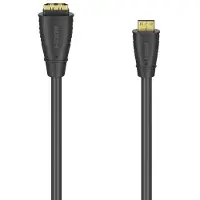 Hama HDMI-kabeladapter, type C (mini) stekker - type A kopd