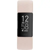 Hama Wrist Strap for Fitbit Charge 3/4, rosé