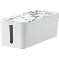 Hama 20666 Kabelbox Marmerdesign Maxi