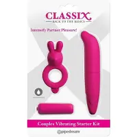 Classix - Couples Vibrating Starter Kit - Sets Couples Roze