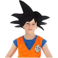 Chaks Dragon Ball Z Saiyan Goku pruik voor kinderen