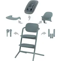 Cybex Lemo2 4 In 1 Home Highchair Zilver Kinderen
