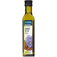 Damhert 6x Biofood Lijnzaadolie Koudgeperst Biologisch 250 Ml