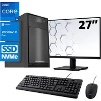 Screenon - Office Set - Z60041 - V2 - (OfficePC.Z60041 + 27 Inch Monitor + Toetsenbord + Muis) + WiFi & Bluetooth