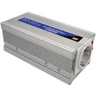 MEAN WELL Stroomomvormers, DC-AC OMVORMER - GEMODIFICEERDE SINUSGOLF - 12 V - 300 W - BESCHERMINGSCONTACTSTEKKER ...