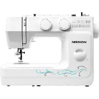Medion Vrije-arm naaimachine MD 18205 | 60 verschillende steekpatronen | automatisch knoopsgat en inrijgen | LED naailampje | uitgebreide accessoires