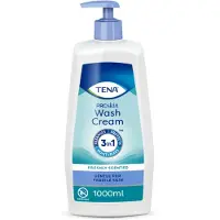 Tena 10x Proskin Wash Cream Pompfles 500 Ml