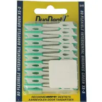 Duodent Flexibele Interdentale Borstels Groen XS-S 80 stuks