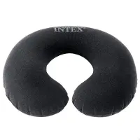 Intex Oreiller de voyage Noir