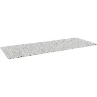 Balmani Stretto enkel of dubbel tablet Bianco Nero terrazzo 150 x 55 cm