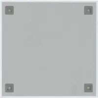vidaXL Magneetbord voor aan de wand 40x40 cm glas
