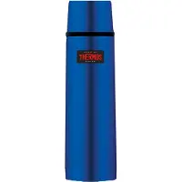 Thermos - Light & Compact 0,75L Bleu Métallique voor Unisex - Blauw