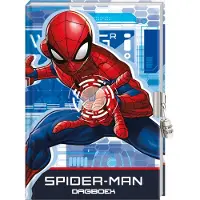 Interstat Dagboek met slot - Spiderman