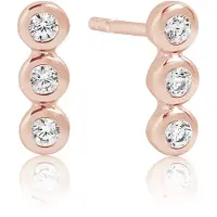 Sif Jakobs JEWELLERY SARDINIEN TRE PICCOLO EARRING SJ-E2640-CZ(RG)