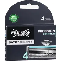 Wilkinson Sword Quattro Titanium Sensitive - 4 mesjes