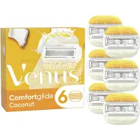 Gillette Venus Comfortglide Coconut navulmesjes - 6 stuks Dames