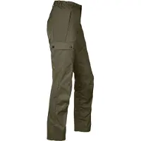 Fjällräven - Dames wandel- en bergkleding - Stina Trousers W Dark Olive voor Dames van Gerecycled Polyester - Maat 36 EU - Groen