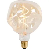 Calex Organic Neo Goud - E27 LED Lamp - Filament Lichtbron Dimbaar - 4W - Warm Wit Licht