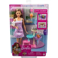 Barbie Kattenspeelplek - Speelfigurenset