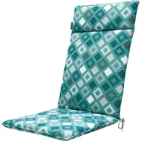Madison tuinstoelkussen Grids sea blue - |