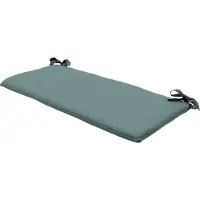 Madison Bankkussen Recycled Canvas Silver (110 x 48 cm)