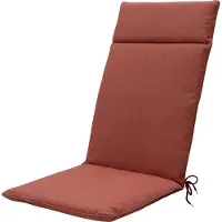 Madison Standenstoel hoge rug kussen 120x50 cm Terra eco