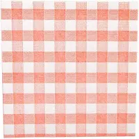Papstar servetten rood/wit , 33x33 cm, 1 laags. 200 stuks