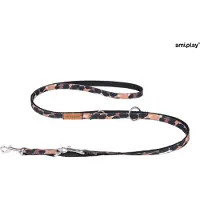 Amiplay Leiband verstelbaar 6 in 1 Safari luipaard maat-S / 100-200x1cm