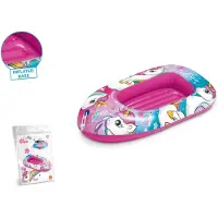 MONDO opblaasboot eenhoorn - unicorn boot voor kinderen 112 cm vinyl.