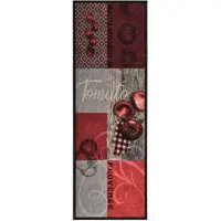 vidaXL Keukenmat wasbaar Tomatoes 60x300 cm