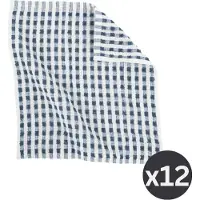 Tiseco Vaatdoek Home Studio Oman Stone Blue (Set van 6) - 32 x 35 cm