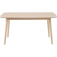 Fonq basic Rounded Eettafel 150 x 80 cm - Eiken