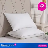 Matrasaanhuis MAH - Hoofdkussen - SET van 2 stuks Hotel Hoofdkussens | 60x70 cm | Hoofdkussens Slaapkamer | ÖKO-Tex gecerticifeerd | Orthopedisch | Ergonomisch