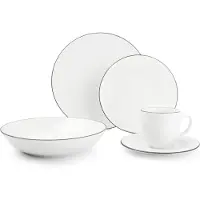 Salt&Pepper Diner set Puro White, 20 st.