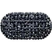 Ivol Badmat antislip - Zwart - 68x35 cm