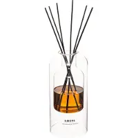Atmosphera | Amber Geurverspreider | 500 ML | 6 Rotanstokjes | Ø11 cm |