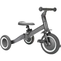 Topmark KAYA driewieler en loopfiets - Antraciet