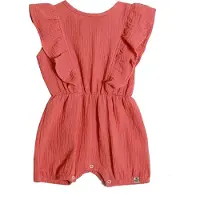 Alwero Dames Jumpsuits Overall Ruffles - Koraal - Maat 68/74