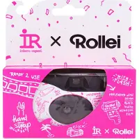 Rollei IR Recyclable Single Use Camera RPX 400 135/27 exp film met FLITS