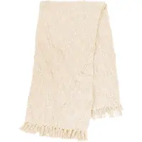 Tiseco Plaid Home Studio Sahara Natural-130 x 160 cm