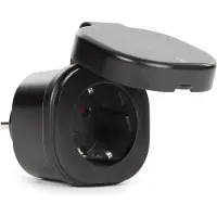 Velleman - Smart Wifi-Stekker - Buitenshuis - 6,8 X 8,4 X 5,9
