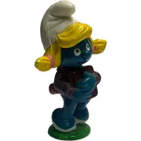 Schleich Smurfin - Schoolmeisje - met boeken - - Speelfiguurtje - De Smurfen - 6,5 cm