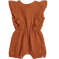 Alwero Overall Ruffles Pompoen 92-98