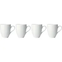 Aida Relief mok 4-pack Wit