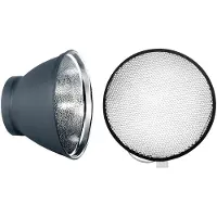 Elinchrom Standaard Reflector & Grid Kit 21cm