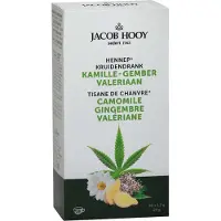Jacob Hooy Hennep kamille gember valeriaan thee 20 zakjes