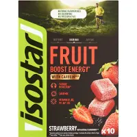 Isostar High Energy Booster Strawberrry - 1 pak met 10 stuks (10x10g)