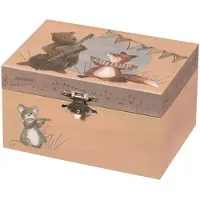 Egmont toys Juwelendoosje met muziek Muzikanten 15x10x9 cm