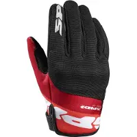 Spidi Flash-KP Handschoenen Zwart Rood Maat 3XL